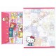 Ano 2012. Kit 4 Conjuntos de Papel de Carta HK & Sanrio Characters