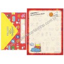 Kit 2 Conjuntos de Papel de Carta Snoopy Cookies CVM 2014