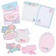 Ano 2018. Kit 2 Conjuntos de Papel de Carta Little Twin Stars Sanrio