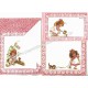 Conjunto de Papel de Carta Postalette Postal Pert ‘n Pretty