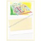 Conjunto de Papel de Carta Antigo Donut Japan