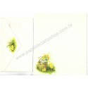 Conjunto de Papel de Carta Importado Duck Hallmark