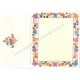 Conjunto de Papel de Carta Importado Garden Andrews