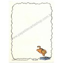 Papel de Carta Garfield Lasagna - Paws