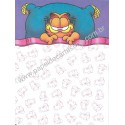 Papel de Carta Garfield Catnaps 02B - Paws