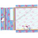 Ano 2002. Conjunto de Papel de Carta Hello Kitty & Blue Sanrio