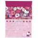 Ano 2002. Conjunto de Papel de Carta Hello Kitty Camélia Sanrio