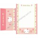 Ano 2004. Conjunto de Papel de Carta Hello Kitty Best Collection 21 Sanrio