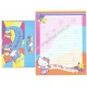 Ano 2004. Conjunto de Papel de Carta Hello Kitty Roller Girl Sanrio