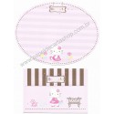 Ano 2005. Conjunto de Papel de Carta Hello Kitty French RD Sanrio