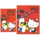 Ano 2010. Conjunto de Papel de Carta Hello Kitty Mushrooms Sanrio