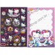 Ano 2013. Kit 2 Conjuntos de Papel de Carta Hello Kitty in Wonderland Sanrio