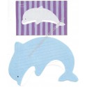 Conjunto de Papel de Carta Importado Alpha Point Sea Friends DC