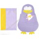 Conjunto de Papel de Carta Importado Penguin CLL DC