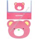 Conjunto de Papel de Carta Antigo PERFUMADO KITTEN Bear NANPAO Sweden