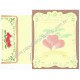 Ano 1995. Conjunto de Papel de Carta Country Fresh Veggies Sanrio