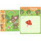 Ano 2002. Kit 2 Conjuntos de Papel de Carta Deery-Lou Te Cheerful Fawn Sanrio