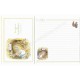 Kit 4 Conjuntos de Papel de Carta Importado Peter Rabbit