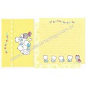 Ano 2000. Kit 3 Conjuntos de Papel de Carta Nya*Ni*Nyu*Nye*Nyon Sanrio