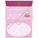 Ano 2003. Conjunto de Papel de Carta Hello Kitty Princess CRSS Sanrio