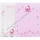 Ano 1999. Conjunto de Papel de Carta Hello Kitty Japan 3 Sanrio