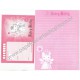 Ano 2000. Conjunto de Papel de Carta Fairy Kitty FP Sanrio