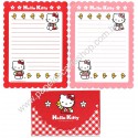 Ano 1999. Conjunto de Papel de Carta Hello Kitty Dupla VMR Sanrio