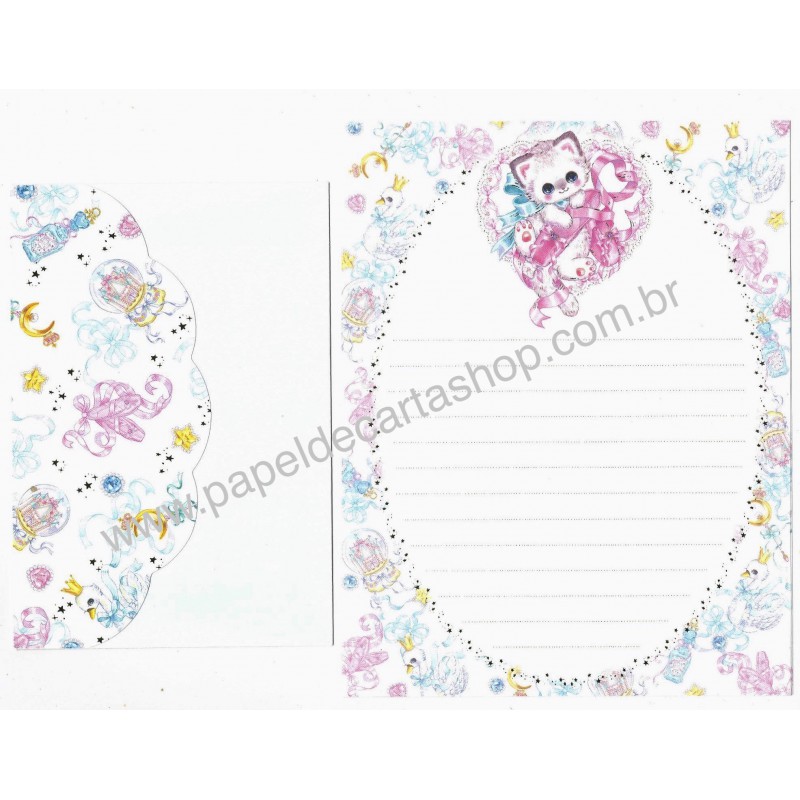 Conjunto de Papel de Carta Amenomori Fumika 7 Japan