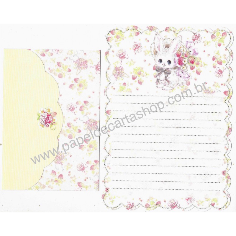 Conjunto de Papel de Carta Amenomori Fumika 8 Japan