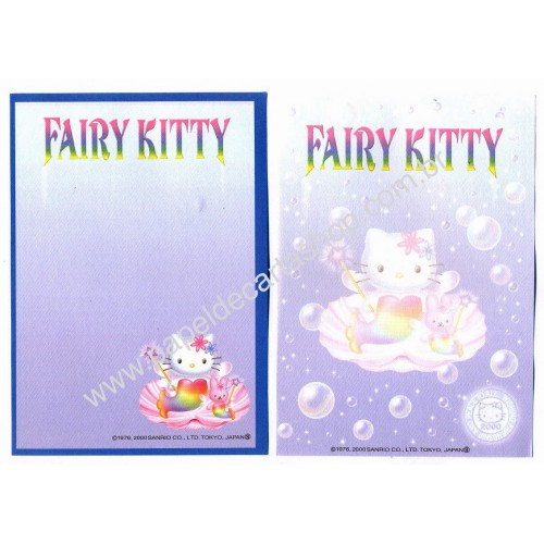 Ano 2000. Kit 2 Notas Hello Kitty Fairy Kitty CLL Vintage Sanrio