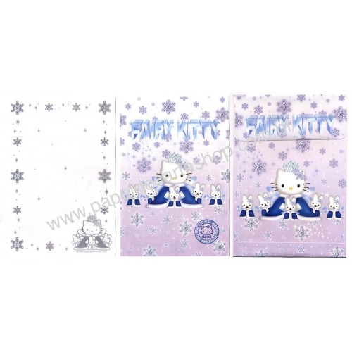 Ano 2000. Conjunto de Papel de Carta Fairy Kitty 2000 FP2 Sanrio