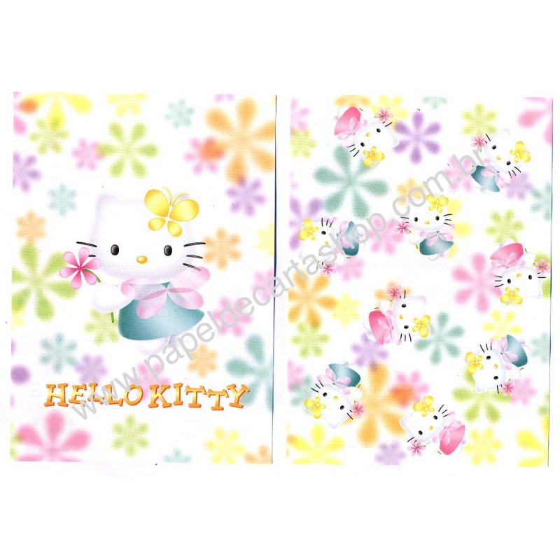 Ano 2000. Kit 2 Notas Hello Kitty Dupla BRF Sanrio