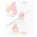 Ano 2010. Conjunto de Papel de Carta My Melody Die Cut Sanrio