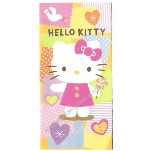 Ano 2007. Envelope da Sorte Hello Kitty Sanrio CFL