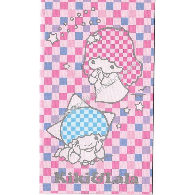 Ano 2004. Mini-Envelope Little Twin Stars Sanrio