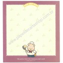 Ano 1984. Papel de Carta AVULSO BOO GEY WOO Fresh Menu CRS Vintage Sanrio