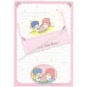 Ano 1984. Conjunto de Papel de Carta Little Twin Stars MAGIC (CRS) Sanrio