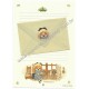 Ano 1986. Conjunto de Papel de Carta Antique Dolls Milk Aoyama Especial Sanrio