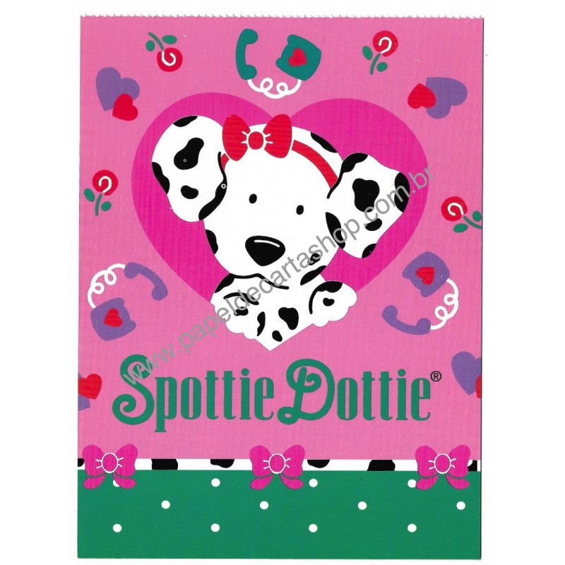 Ano 1998. Postcard Cartão Postal Spottie Dottie 01 Sanrio