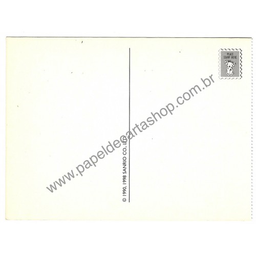 Ano 1998. Postcard Cartão Postal Spottie Dottie 01 Sanrio