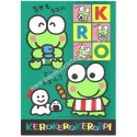 Ano 1990. Conjunto de Papel de Carta Keroppi CLR Vintage Sanrio