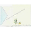 Conjunto de Papel de Carta Antigo Importado Morehead CAZ