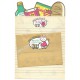 Ano 1979. Conjunto de Papel de Carta Puppie Luv Fresh Vintage Sanrio