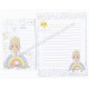 Conjunto de Papel de Carta IMPORTADO Precious Moments CBR