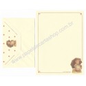 Conjunto de Papel de Carta Hum 408 - Smiling Through