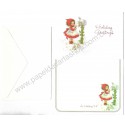 Conjunto de Papel de Carta & NOTECARD Barbi Sargent Plus Mark