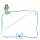 Papel de Carta Antigo Barbi Sargent BLUE1