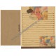 Conjunto de Papel de Carta Antigo Kewpie Kraft Japan