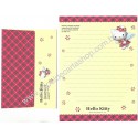 Ano 2002. Conjunto de Papel de Carta Hello Kitty Angel CVM Sanrio