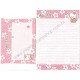 Ano 2006. Conjunto de Papel de Carta Hello Kitty Quimono Sanrio